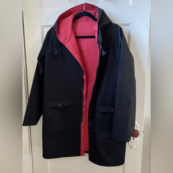 JW Anderson X Uniqlo Windproof Reversible Hooded Coat - Picture 1 of 6